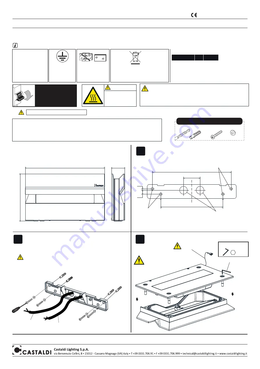 Castaldi Lighting D68-Kea Скачать руководство пользователя страница 7