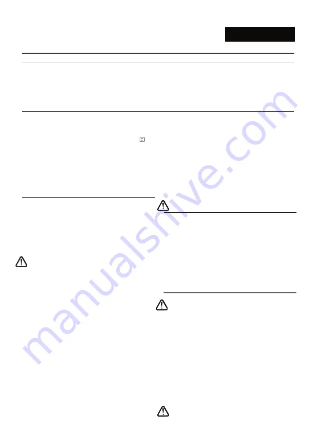 Castelgarden EHT 600PRO Operating Instructions Manual Download Page 11