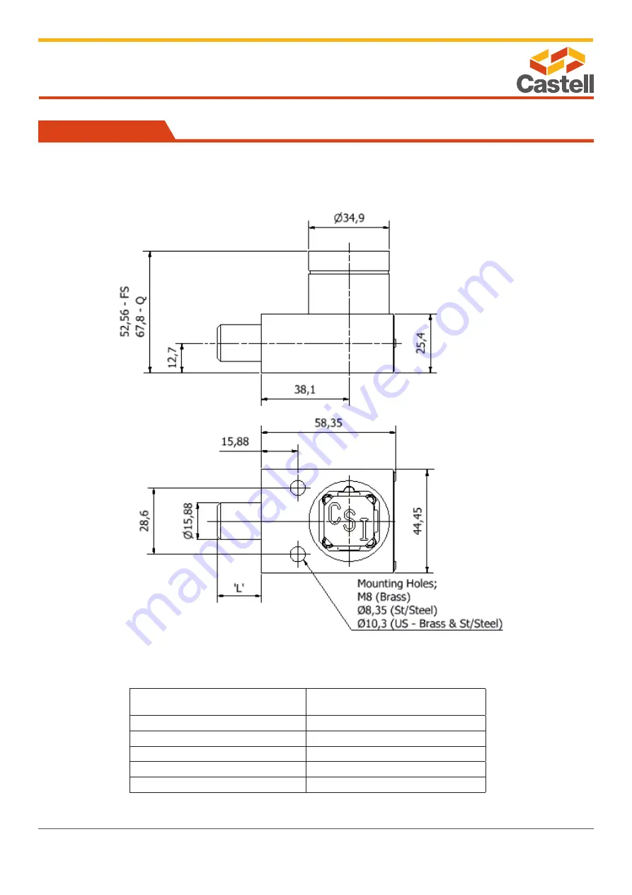 Castell K-FSS-6.4-4 User Manual Download Page 3