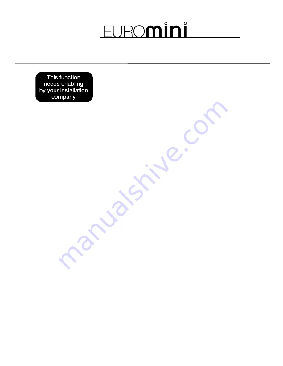 Castle Care-Tech EURO mini User Manual Download Page 12