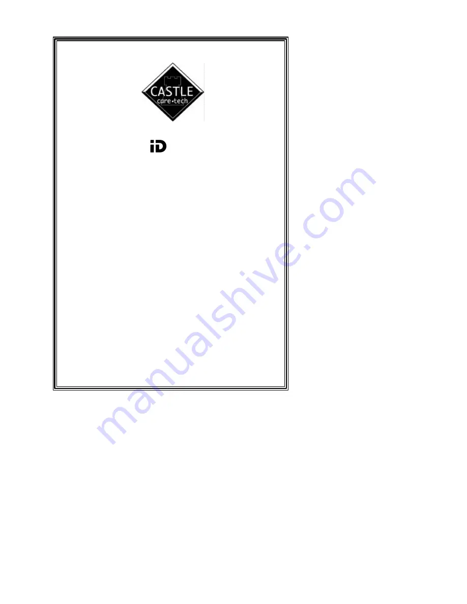 CASTLE 1700 iD Alarm Operating Instructions Manual Download Page 1