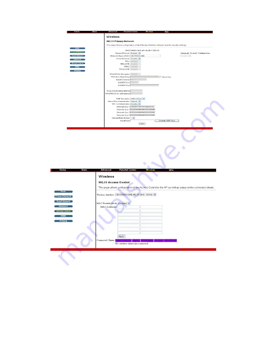 CastleNet CBV3843Z4S User Manual Download Page 24