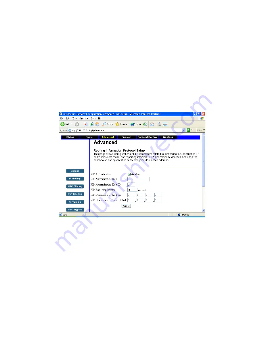 CastleNet CBW500 User Manual Download Page 23