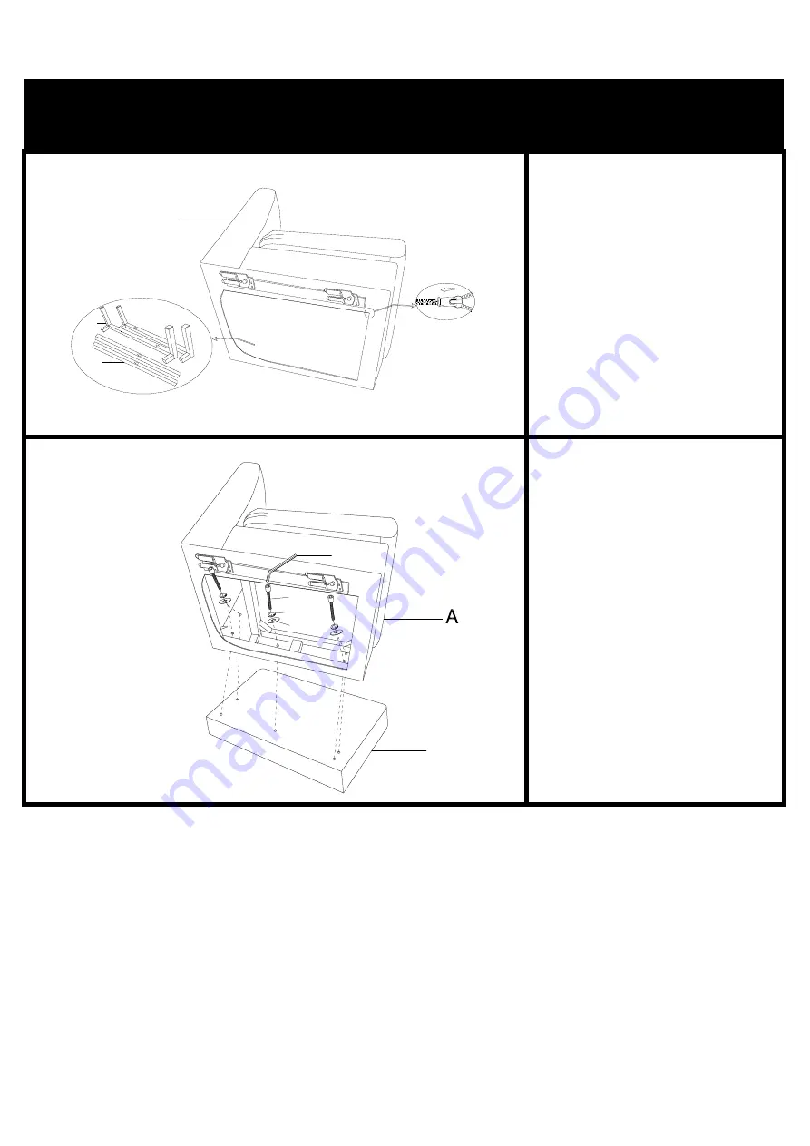 Castleton Home CX1124 Assembly Instructions Manual Download Page 3