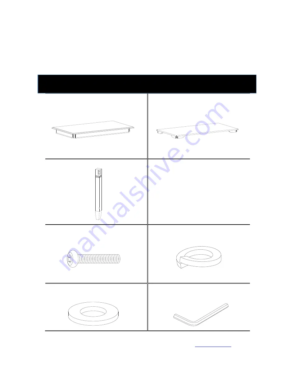 Castleton Home YX-CK237 Assembly Instructions Download Page 2