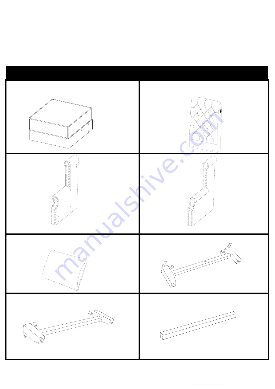 Castleton Home ZH1825-1IVY Product Instructions Download Page 2