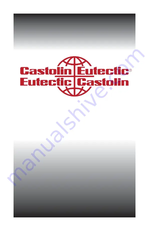 Castolin Eutectic Tri-Safe II Instructions And Parts Download Page 1