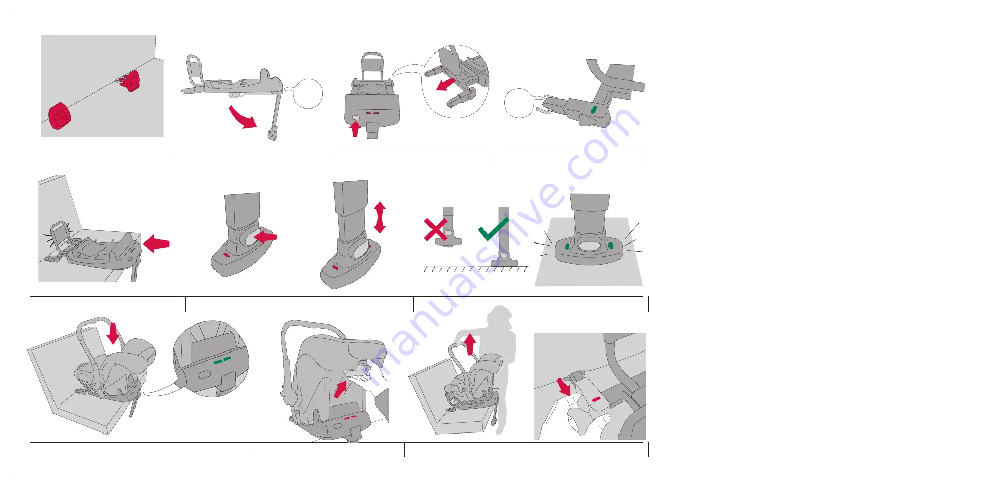 CASUALPLAY base fix Baby 0+ Instructions Manual Download Page 2