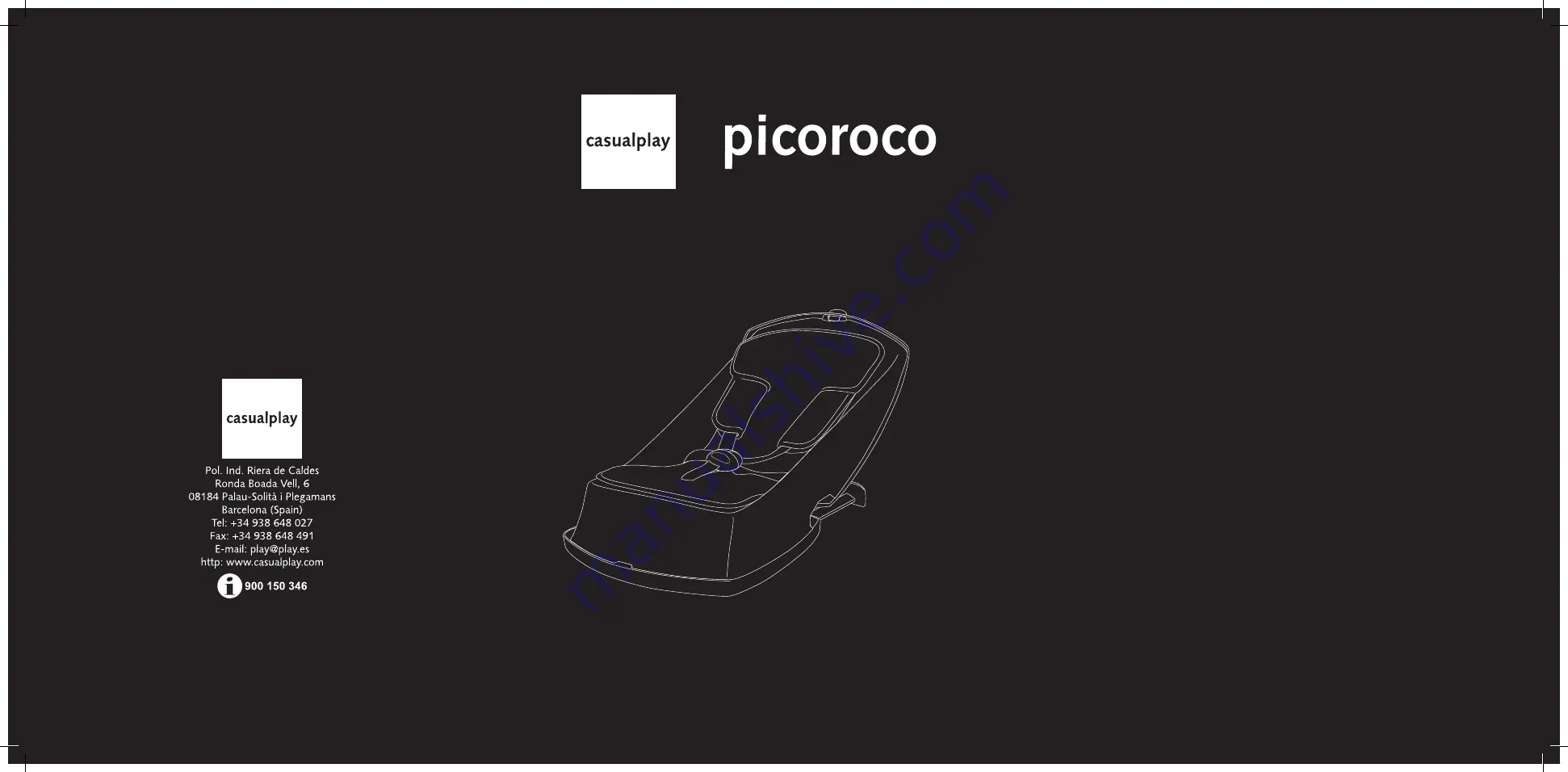 CASUALPLAY picoroco Instructions Manual Download Page 1