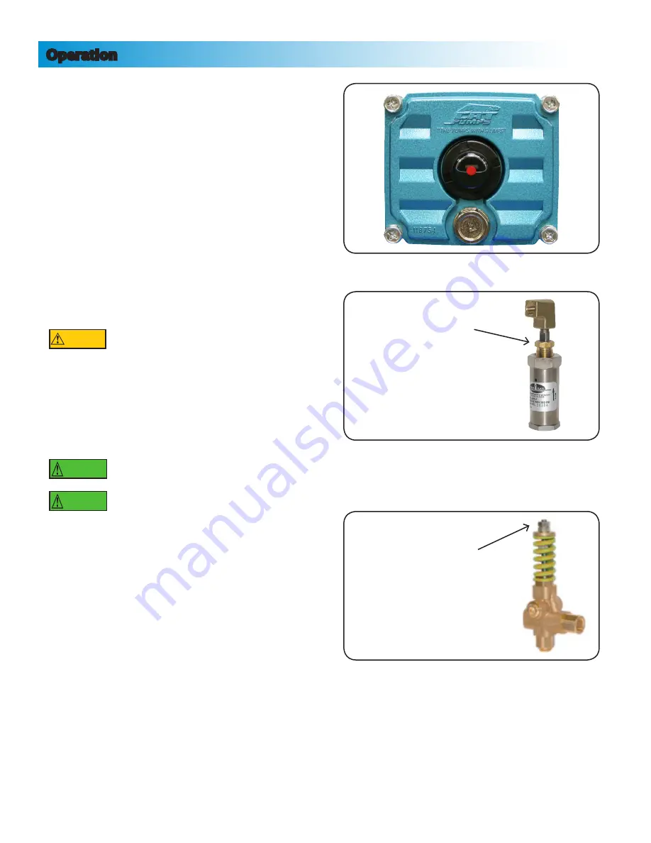 CAT Pumps DUPM1010 Owner'S Manual Download Page 7