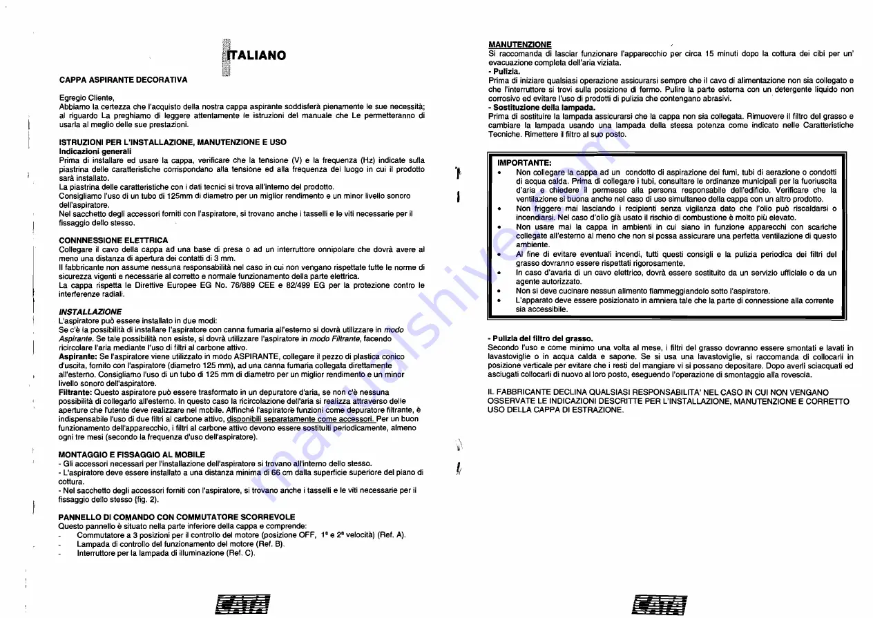 Cata G-45 Use And Handling Instructions Download Page 7