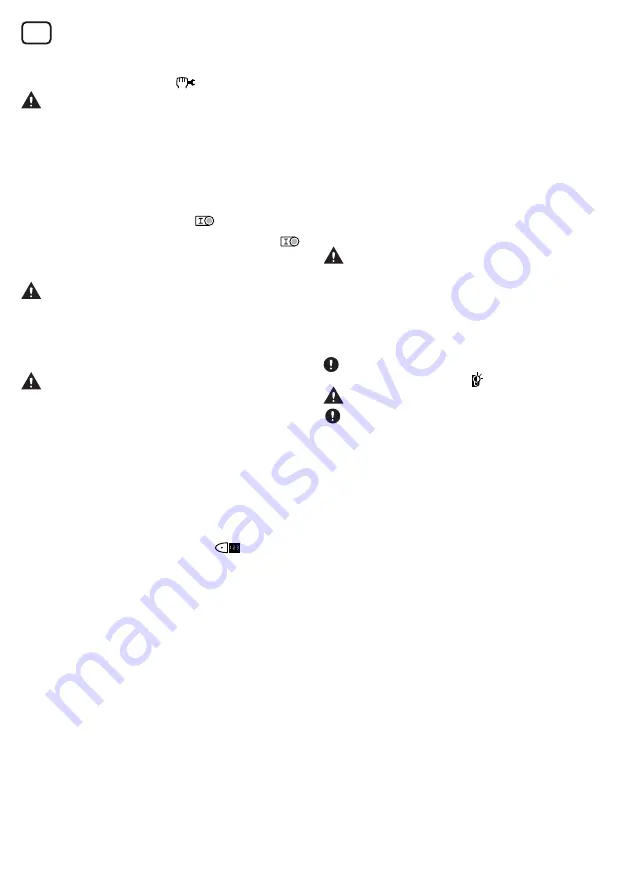 Cata GC Dual A 45 XGWH/B Manual For The Installation, Use And Maintenance Download Page 16