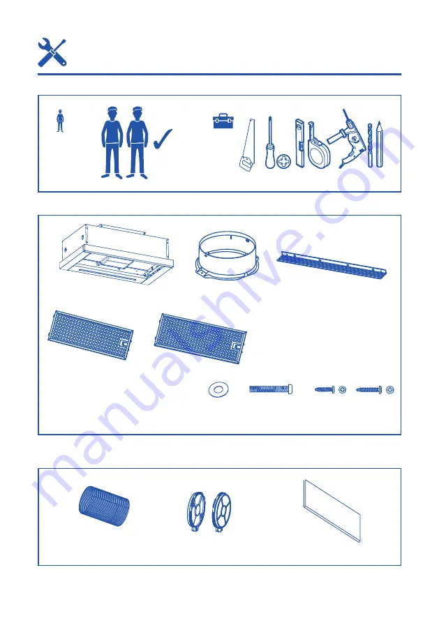 Cata TFH6630 Installation, Use And Maintenance Instructions Download Page 6