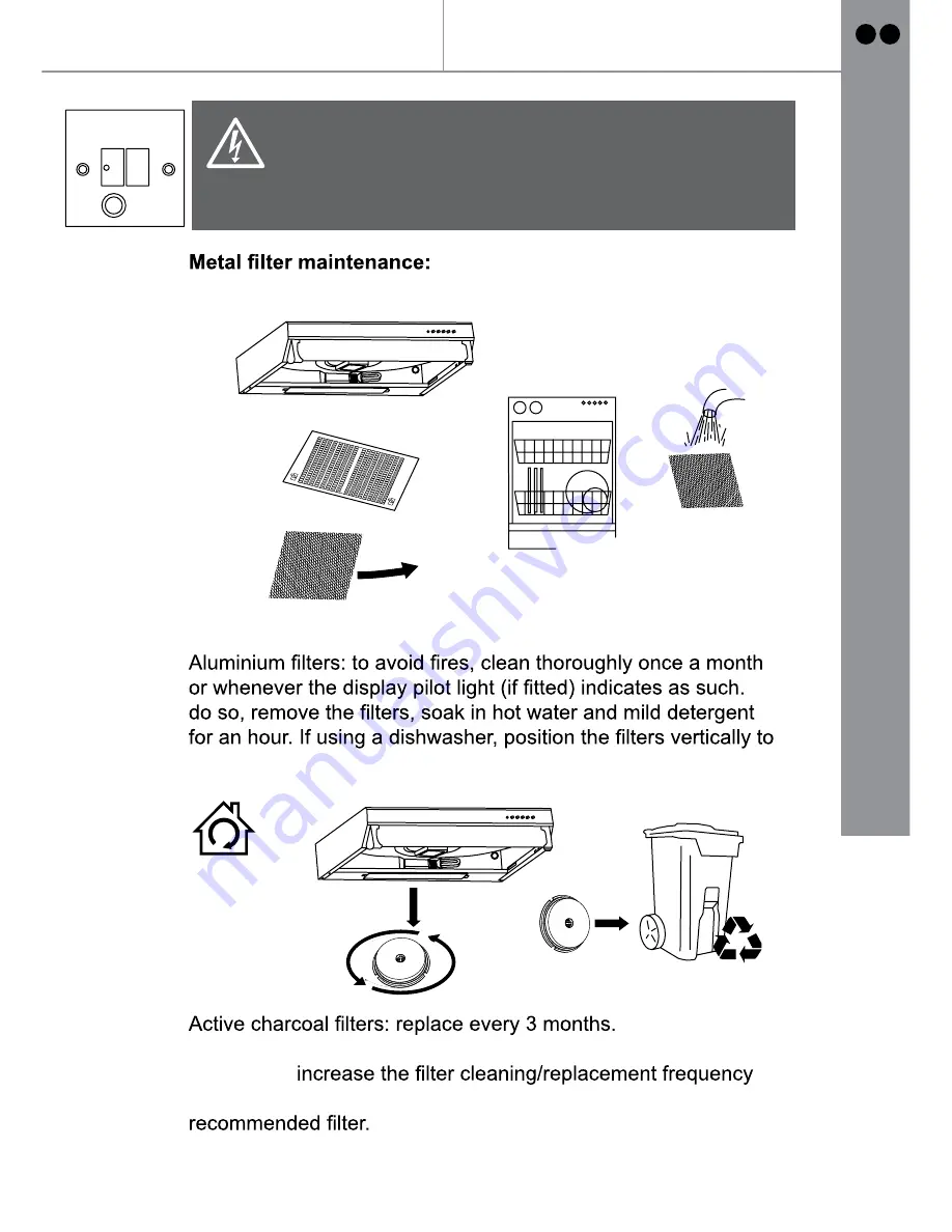 Cata VH60W Installation Manual Download Page 15