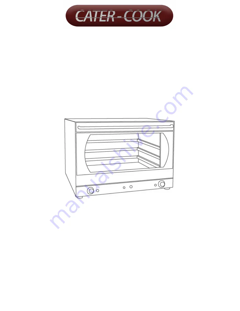 CATER-COOK CK1848 Instruction Manual Download Page 1