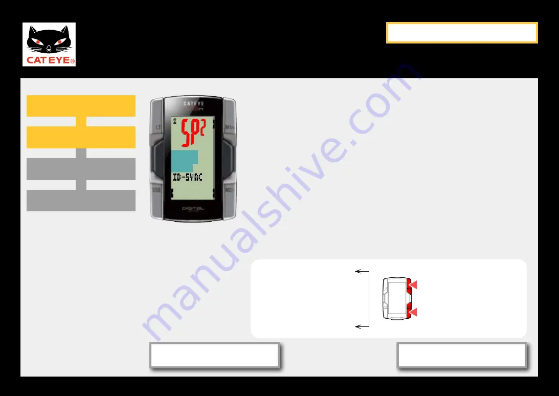 Cateye CC-TR210DW Quick Start Manual Download Page 24