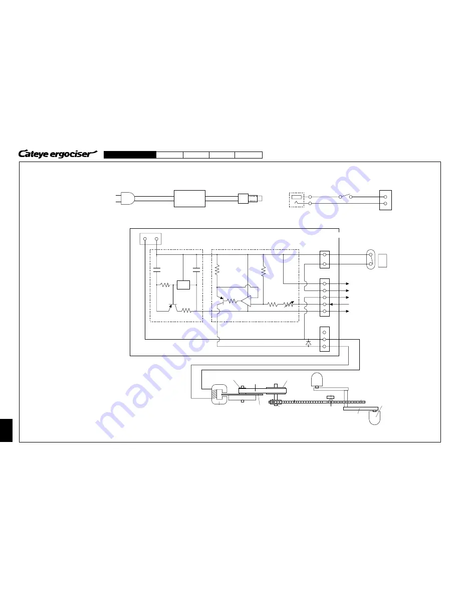 Cateye Ergociser EC-1200 Service Manual Download Page 12