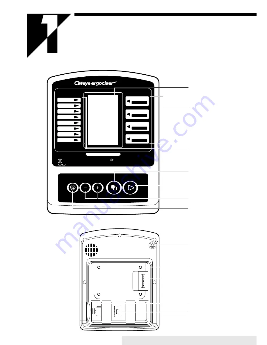 Cateye Ergociser EC-32OO (Japanese) User Manual Download Page 3