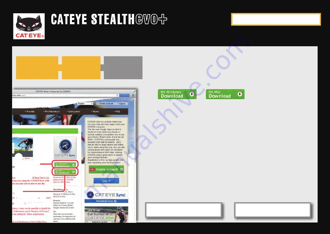 Cateye Stealth EVO+ CC-GL51 Quick Start Manual Download Page 51