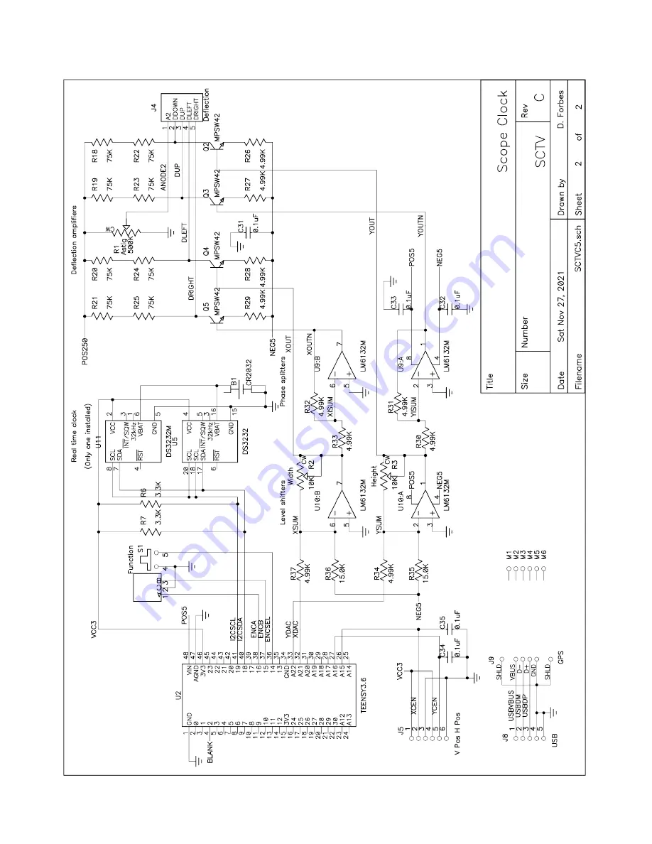 Cathode Corner SCTV Assembly And User'S Manual Download Page 34