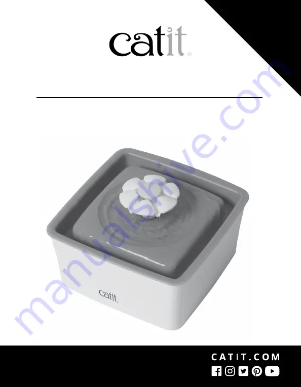 Catit FLOWER FOUNTAIN MINI User Manual Download Page 1