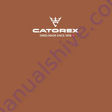 CATOREX 1858 Series Скачать руководство пользователя страница 34