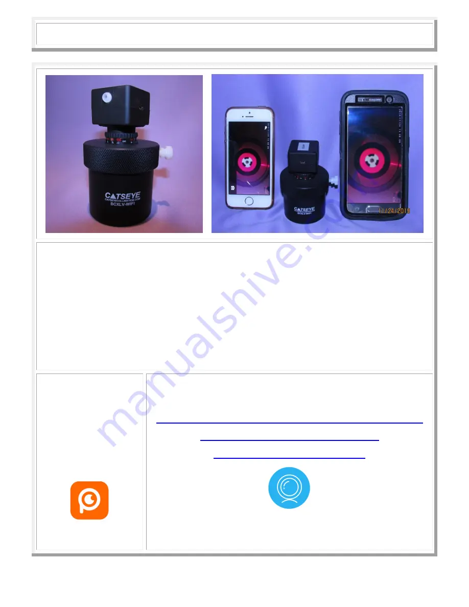 Catseye BCXLV-WIFI Quick Start Manual Download Page 1