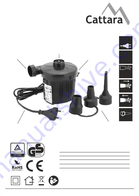 Cattara HS-188 Insert Manual Download Page 1