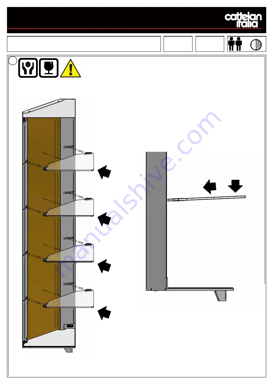 Cattelan Italia Atelier Assembling Instructions Download Page 4