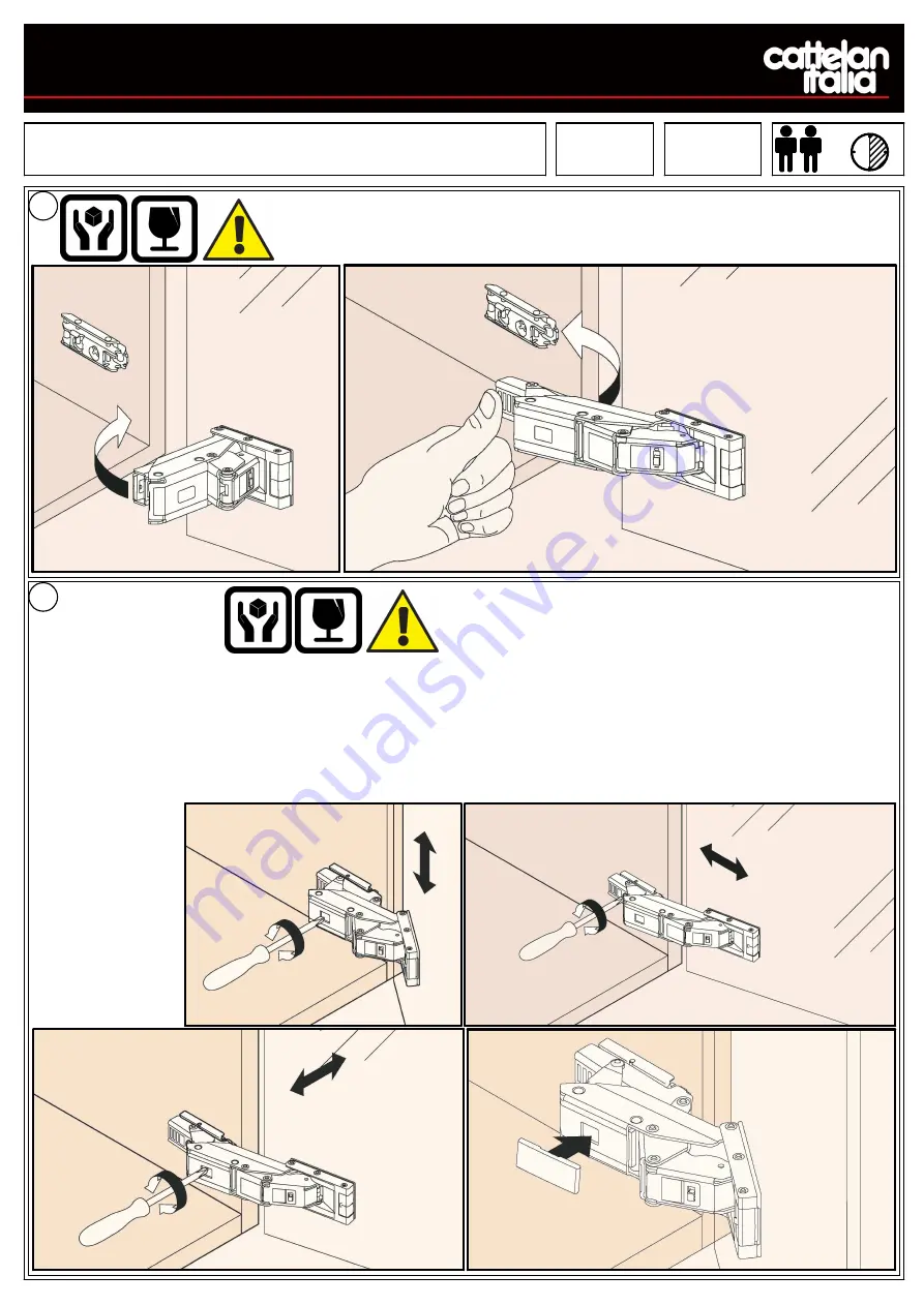 Cattelan Italia Atelier Assembling Instructions Download Page 7