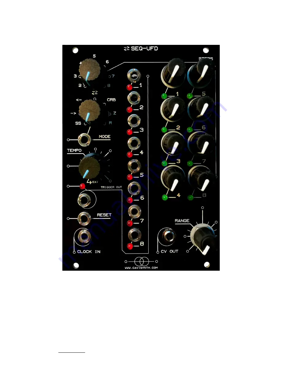 Cavisynth SEQ-UFD Assembly Manual Download Page 18