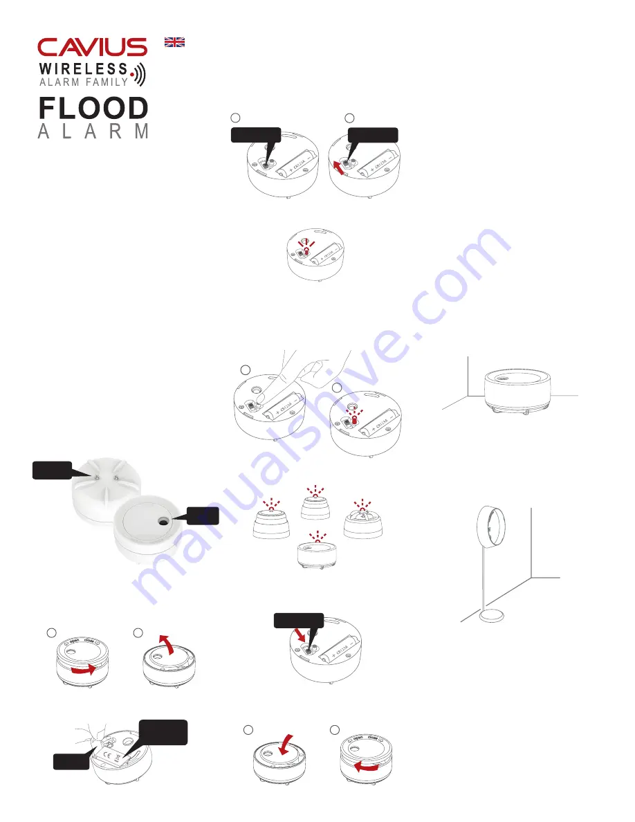 Cavius 5103 Quick Start Manual Download Page 1