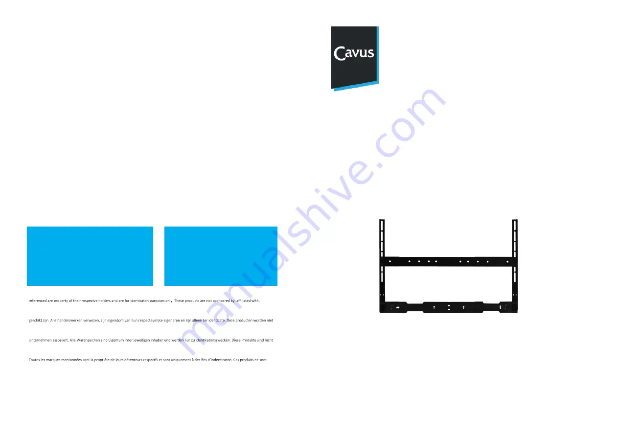 Cavus HEHCF Mounting Instructions Download Page 1