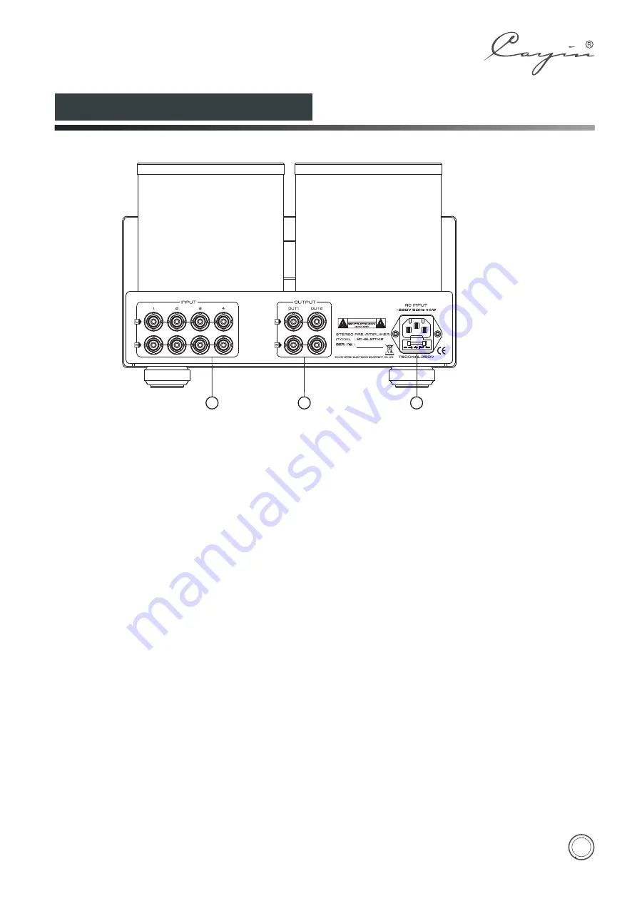 Cayin SC-6LS MK2 User Manual Download Page 9