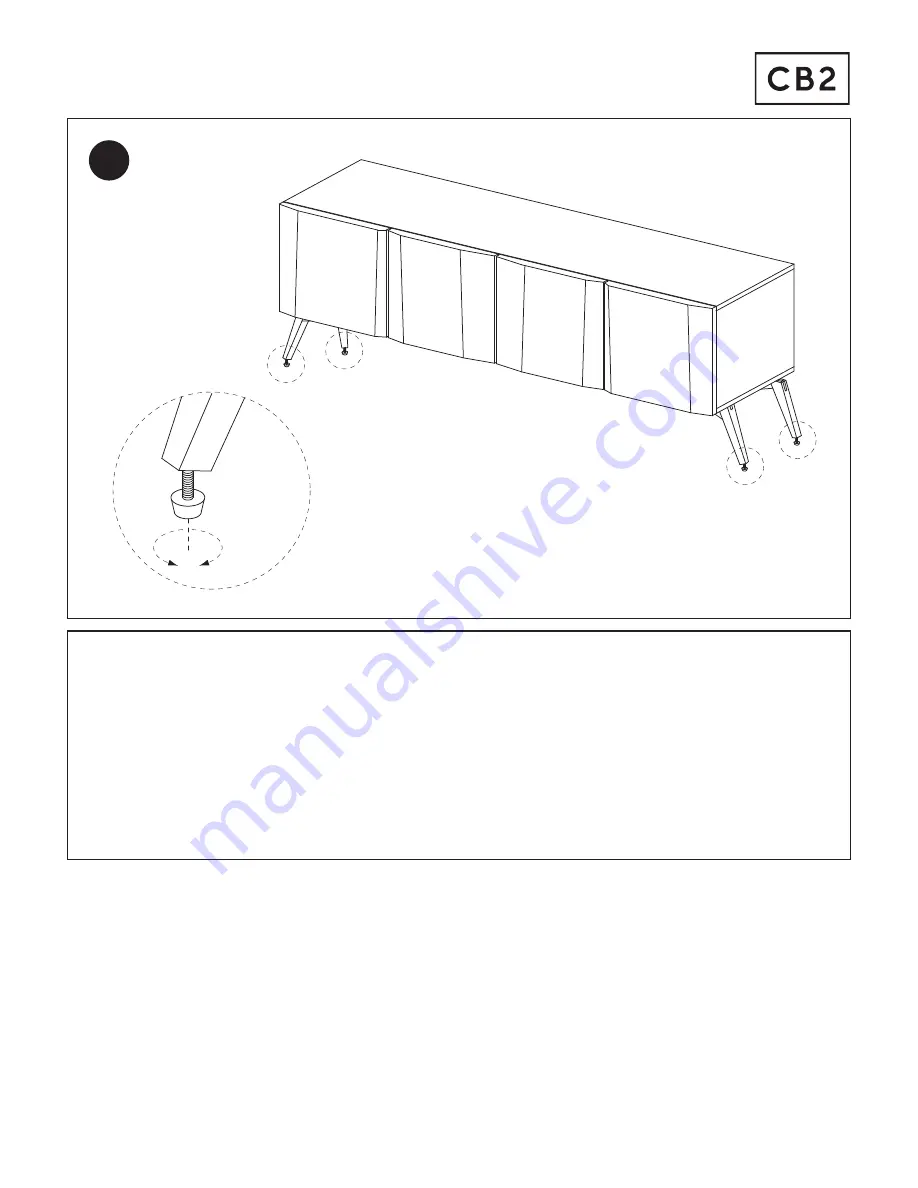 CB2 ALBA Assembly Instructions Manual Download Page 10