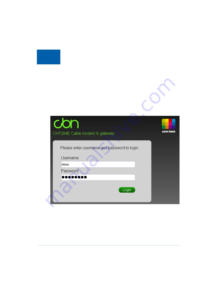 CBN CH7284E User Manual Download Page 16