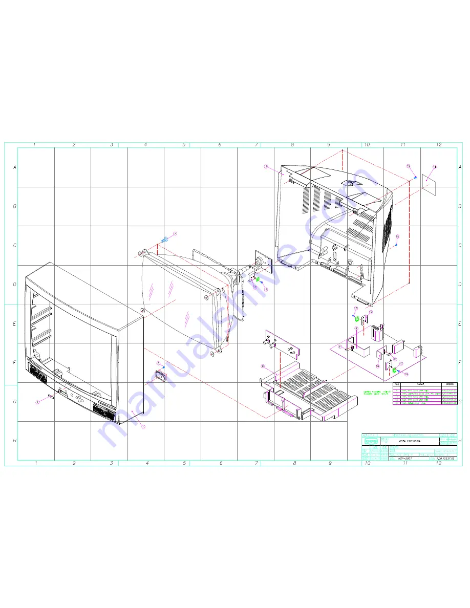 CCE HPS-1407 Service Manual Download Page 51