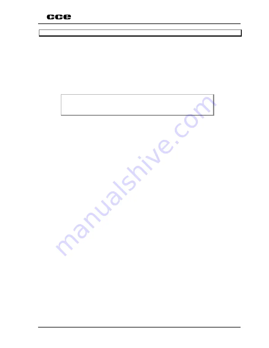 CCE HPS-2007 Service Manual Download Page 19