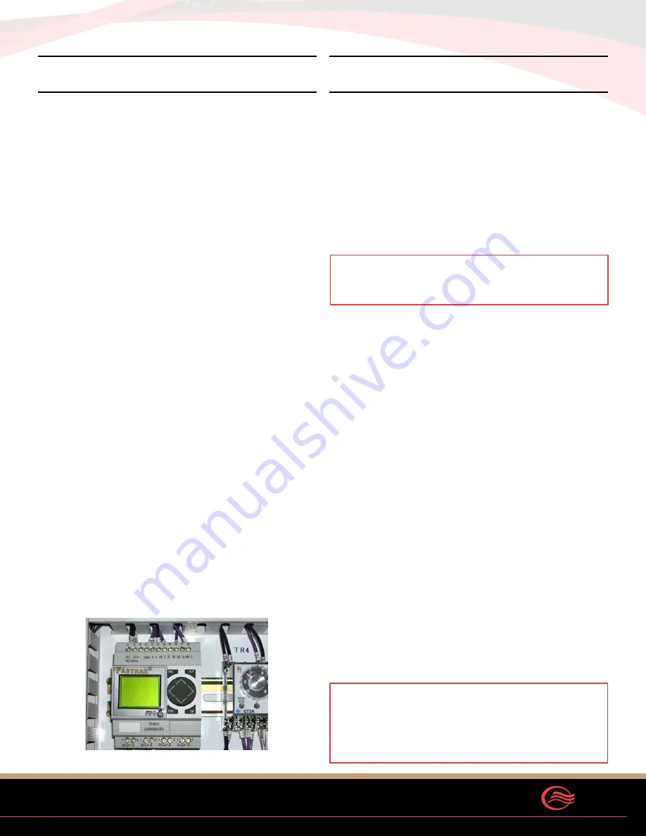 CCI Thermal Technologies Fastrax G Series Installation & Operation Manual Download Page 55