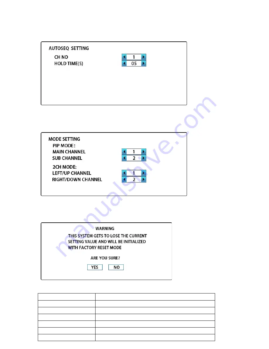 cctv camera pros VM-HD16 Specification And User Manual Download Page 4