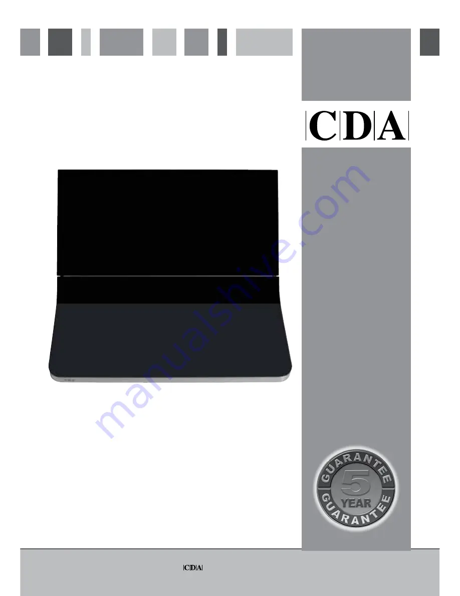 CDA 3C9 Extractor Manual For Installation, Use And Maintenance Download Page 1