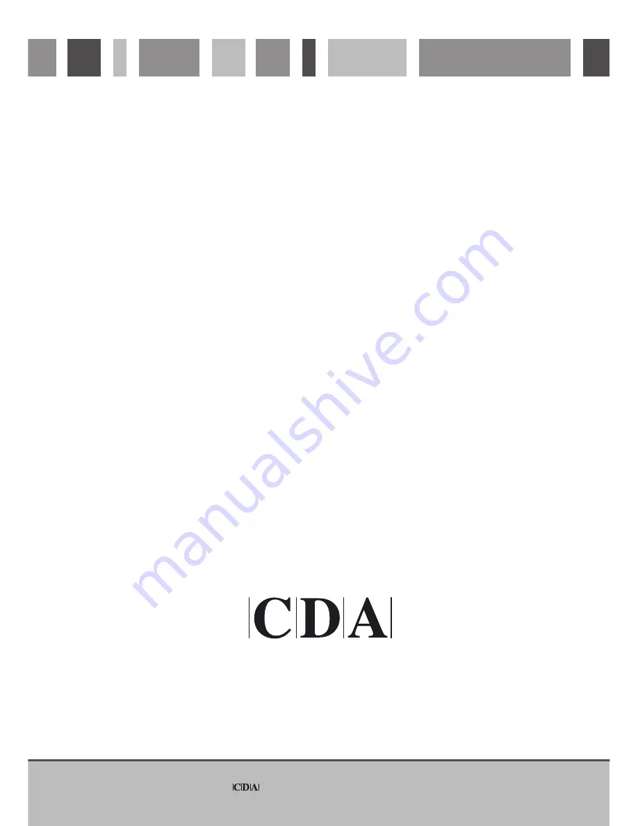 CDA DV 710 Installation And Use Manual Download Page 36