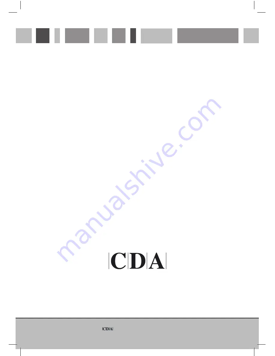 CDA HCN510 Manual For Installation, Use And Maintenance Download Page 18