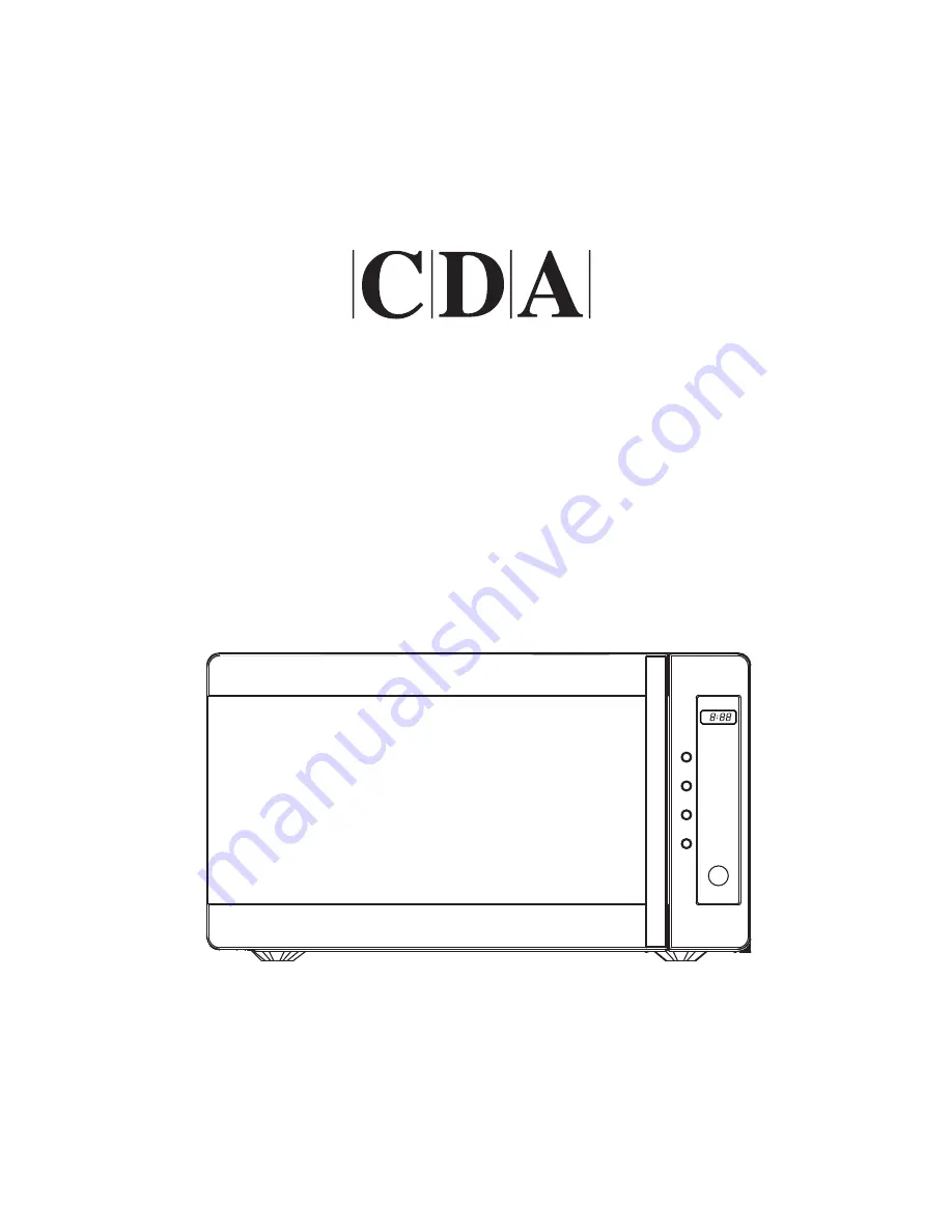 CDA MC31 Instruction Manual Download Page 1