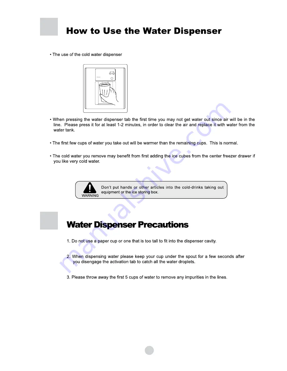 CDA PC86 Manual For Installation, Use And Maintenance Download Page 23