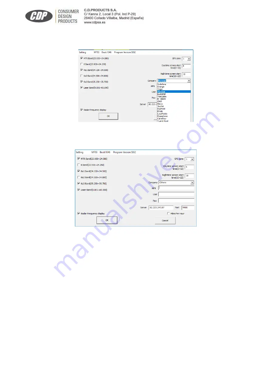 CDP ANTENNA DT450 Manual Download Page 19