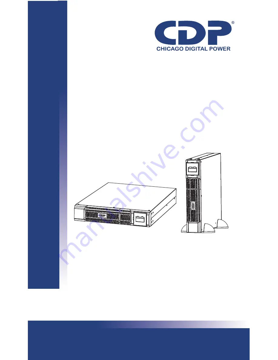 CDP UPO-11-3RT Скачать руководство пользователя страница 1