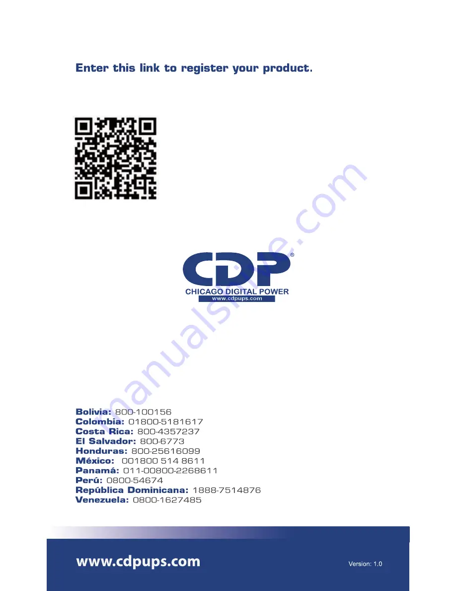 CDP UPO22 User Manual Download Page 32