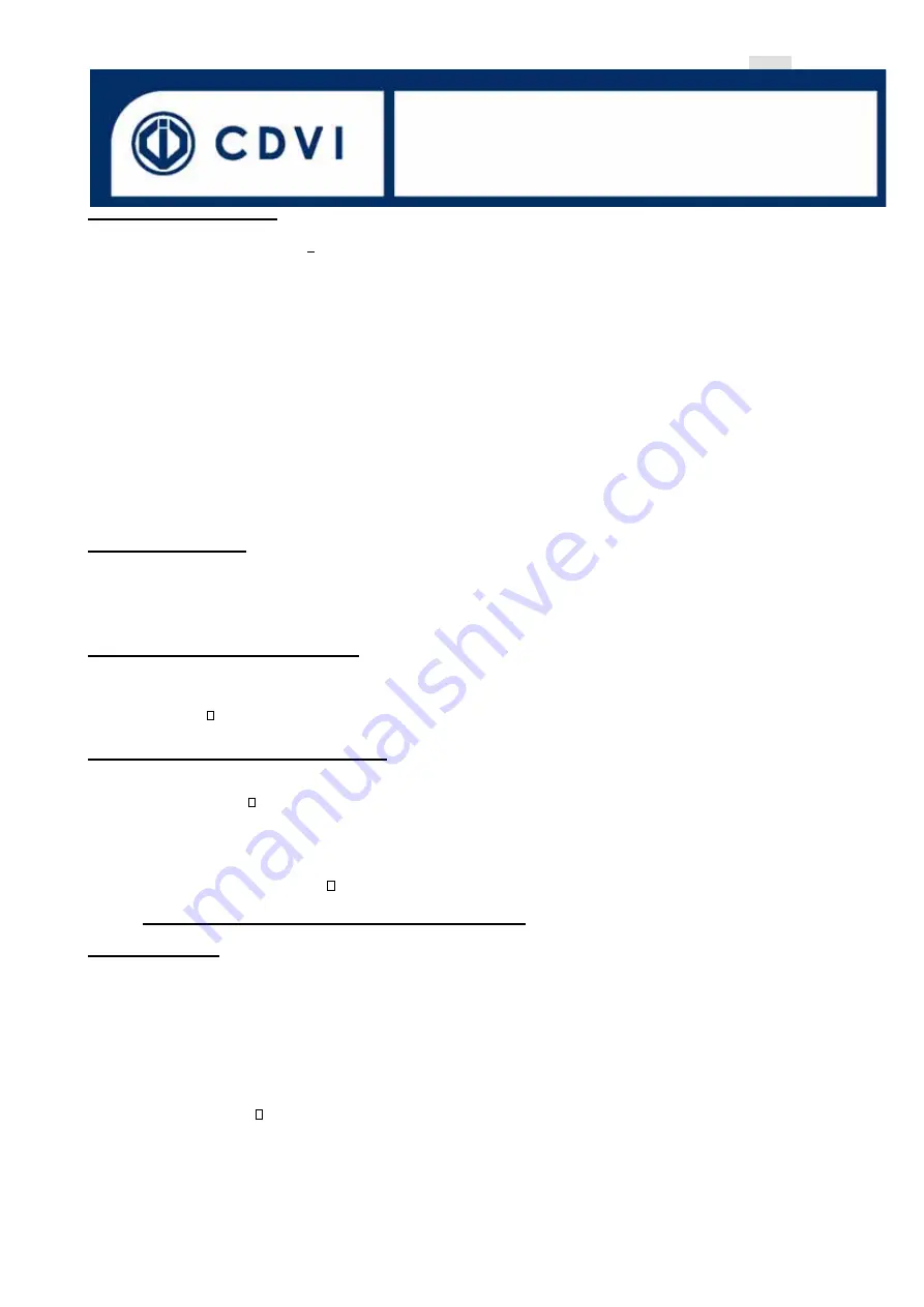 CDVI C2R Quick Start Manual Download Page 5