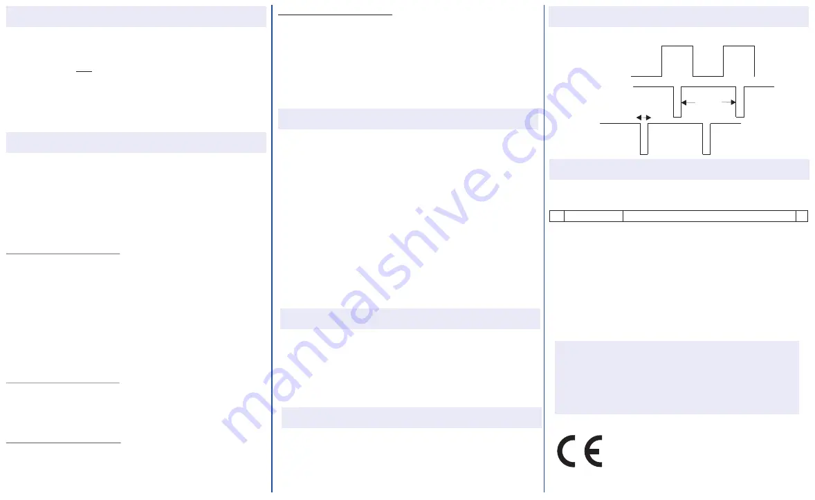 CDVI ERONE SELWR433 Installation Manual Download Page 2